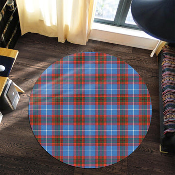 Preston Tartan Round Rug Premium Round Rug - Tartan Vibes Clothing