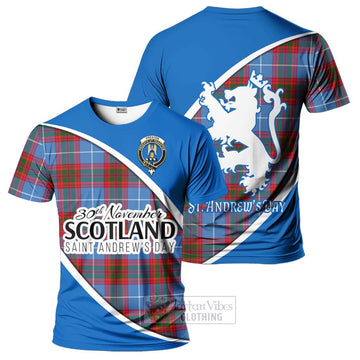 Preston Family Crest Tartan T-Shirt Celebrate Saint Andrew's Day in Style Kid's Shirt - Tartan Vibes Clothing