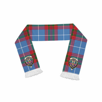 Preston Tartan Ruffneck Scarf with Family Crest