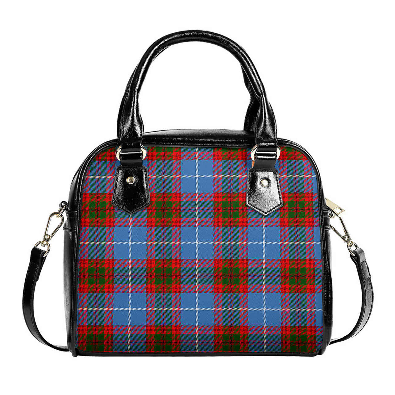 Preston Tartan Shoulder Handbags One Size 9*21*24 cm (3.54*8.27*9.45 inches) - Tartan Vibes Clothing