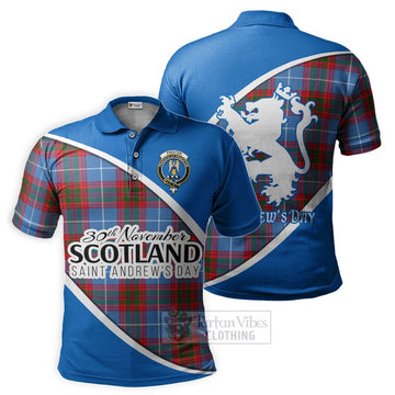 Preston Family Crest Tartan Polo Shirt Celebrate Saint Andrew's Day in Style Kid - Tartan Vibes Clothing
