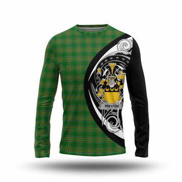 Preston Irish Clan Long Sleeve T-Shirt Celtic Circle Style Unisex - Tartan Vibes Clothing