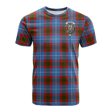 Preston Tartan T-Shirt with Family Crest