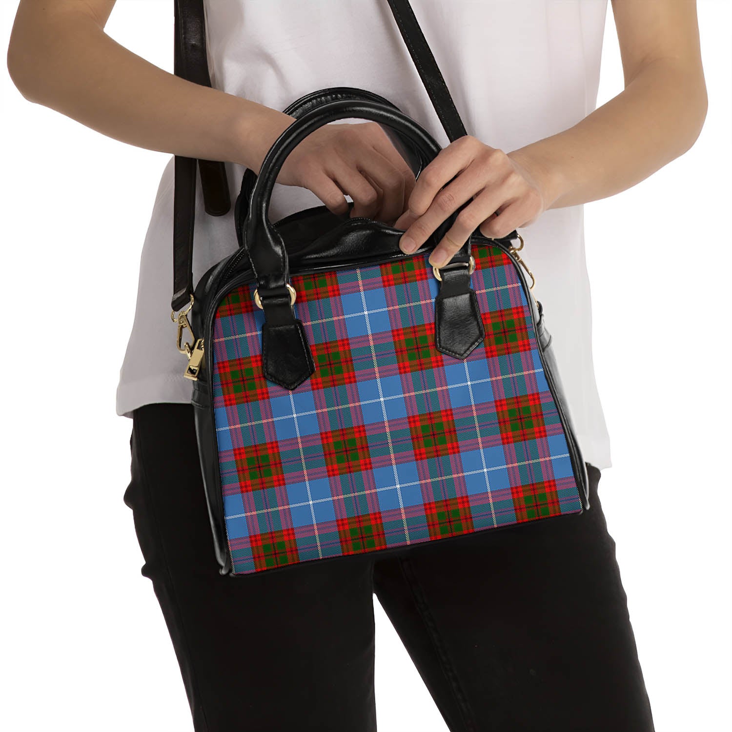 Preston Tartan Shoulder Handbags - Tartan Vibes Clothing