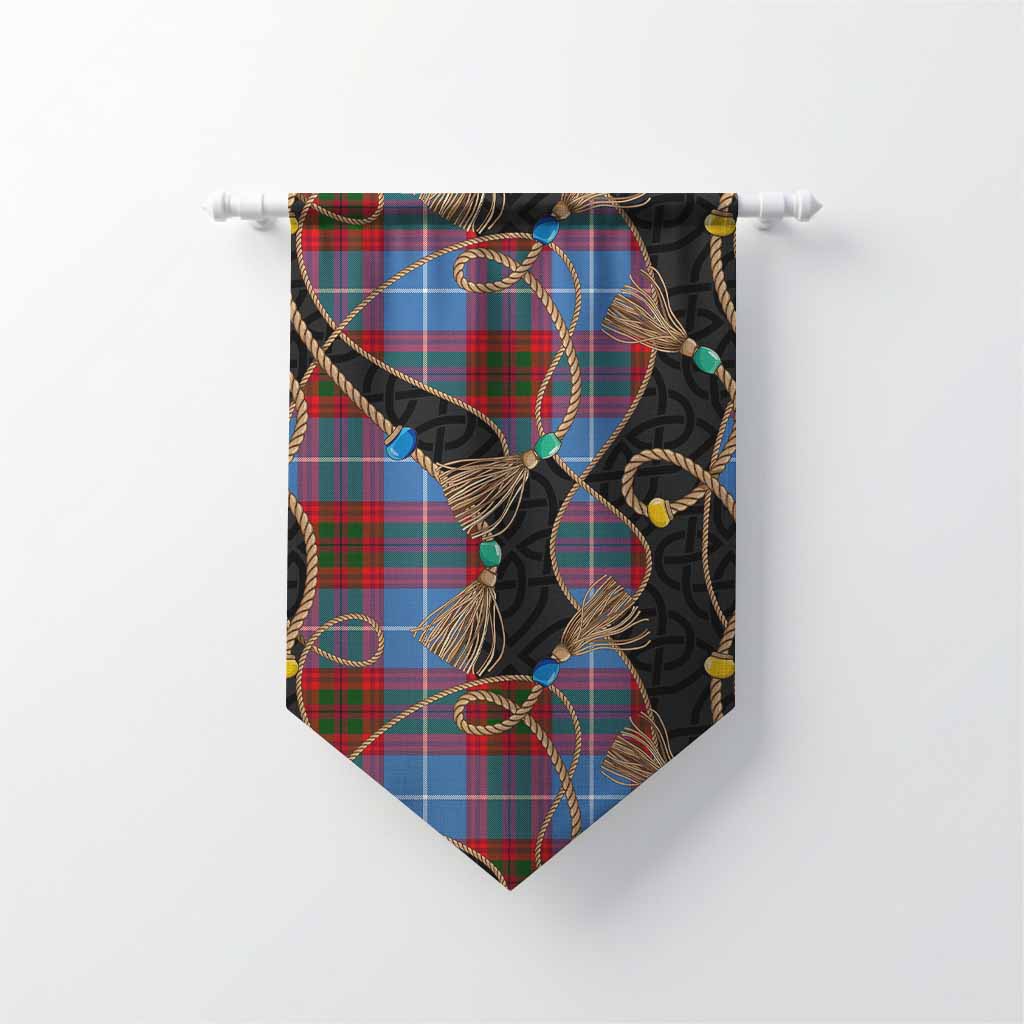Preston Scottish Tartan Twisted Ropes Stylized Gonfalon Chevron - Tartan Vibes Clothing