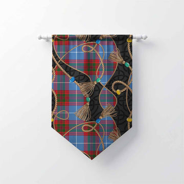 Preston Scottish Tartan Twisted Ropes Stylized Gonfalon Chevron - Tartan Vibes Clothing