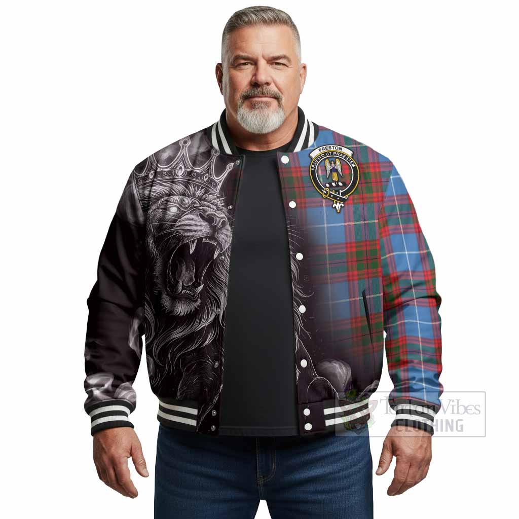 Preston Tartan Baseball Jacket Roaring Lion Heritage