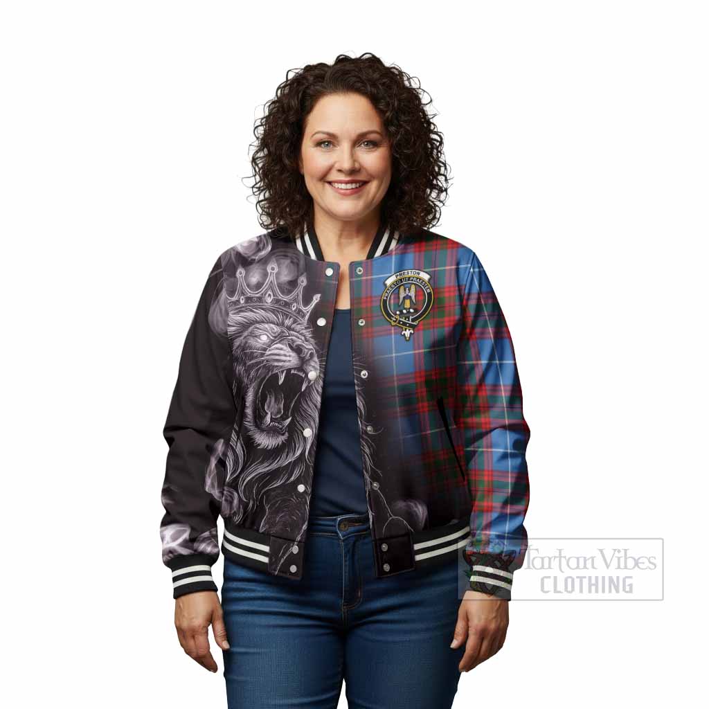 Preston Tartan Baseball Jacket Roaring Lion Heritage