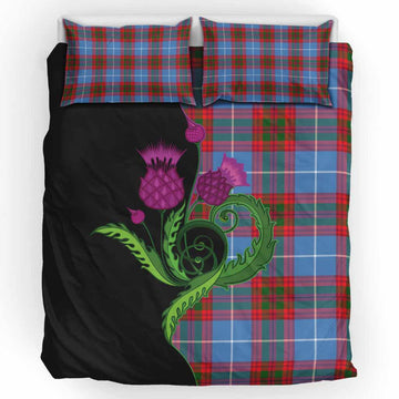 Preston Tartan Bedding Set Traditional Scottish Thistle UK Bedding Set UK King 91*87 inch - Tartan Vibes Clothing
