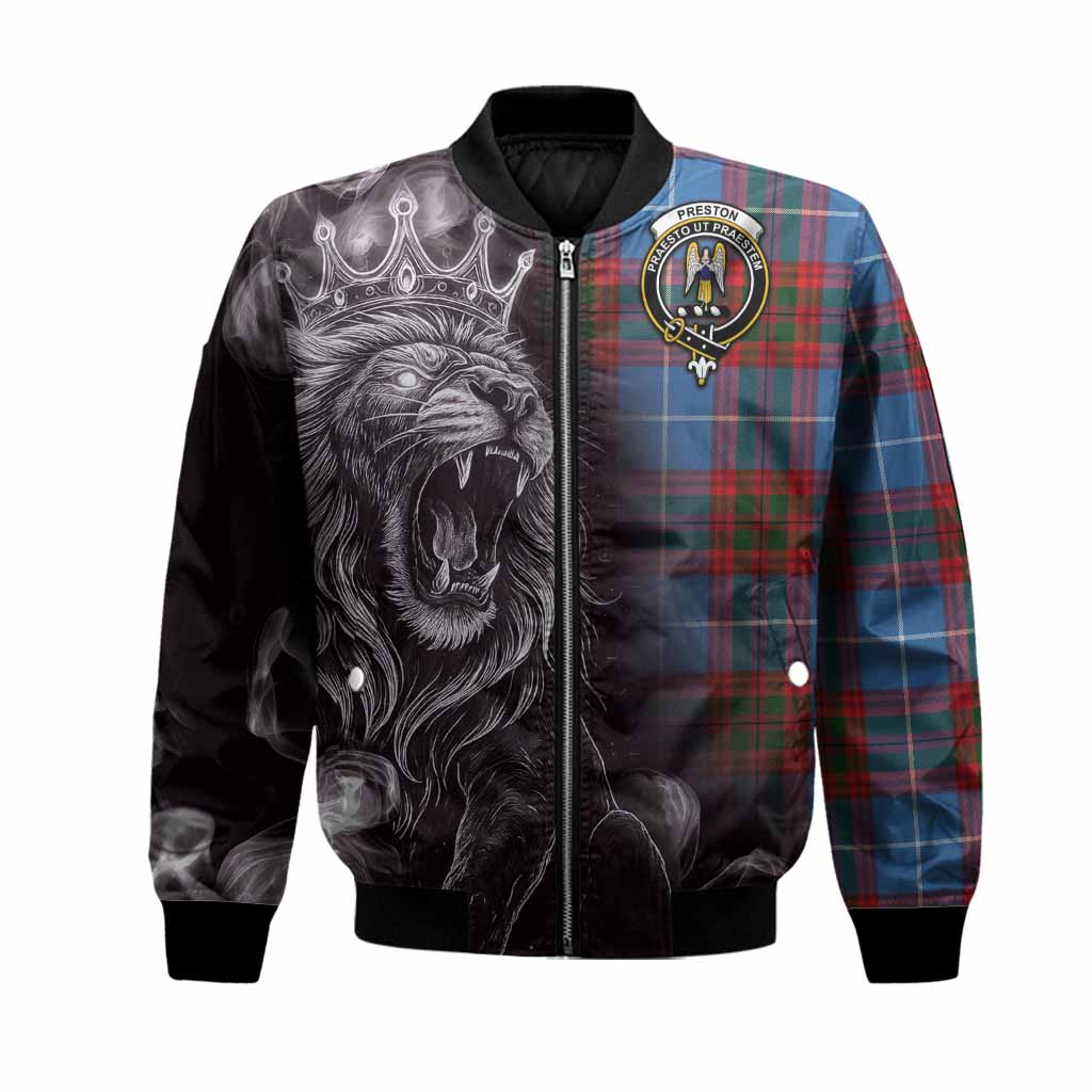 Preston Tartan Bomber Jacket Roaring Lion Heritage
