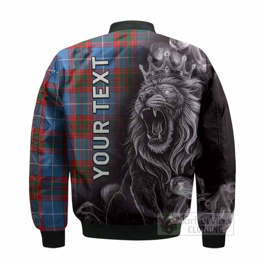 Preston Tartan Bomber Jacket Roaring Lion Heritage