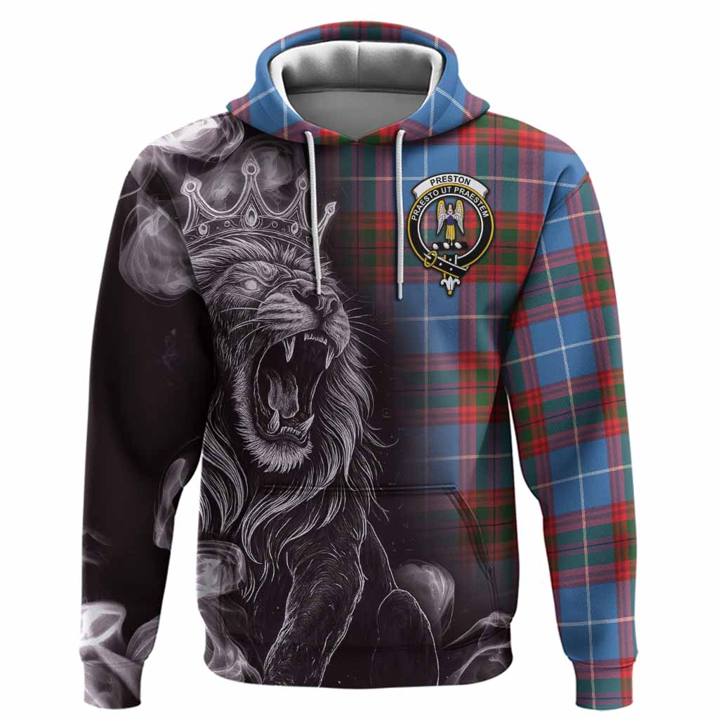 Preston Tartan Hoodie Roaring Lion Heritage