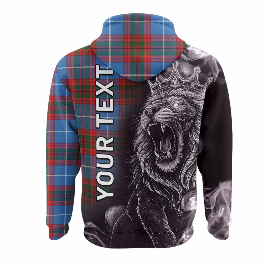 Preston Tartan Hoodie Roaring Lion Heritage