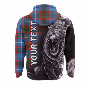 Preston Tartan Hoodie Roaring Lion Heritage
