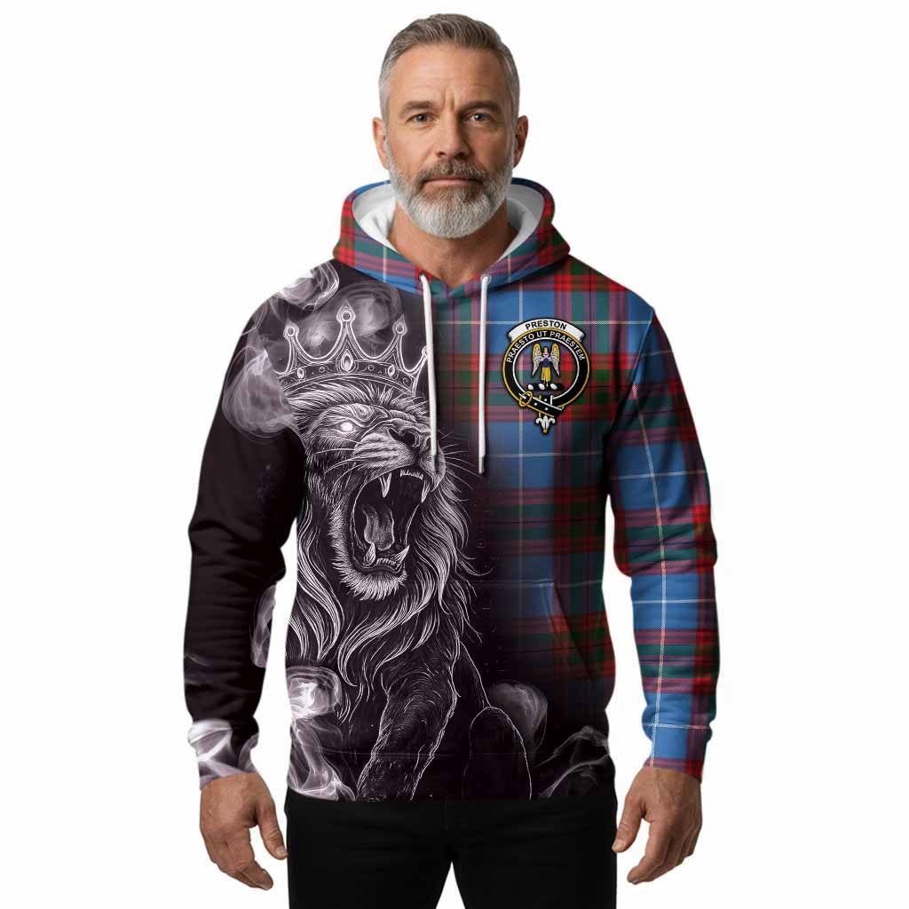 Preston Tartan Hoodie Roaring Lion Heritage