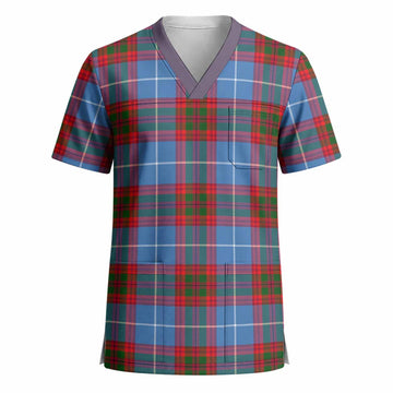 Preston Tartan Scrub Top - Tartan Vibes Clothing