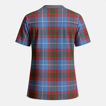 Preston Tartan Scrub Top - Tartan Vibes Clothing