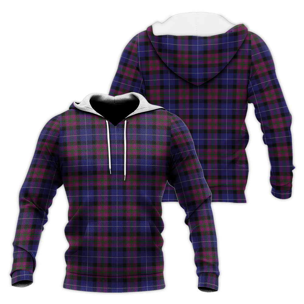 Pride of Scotland Tartan Knitted Hoodie Unisex - Tartan Vibes Clothing