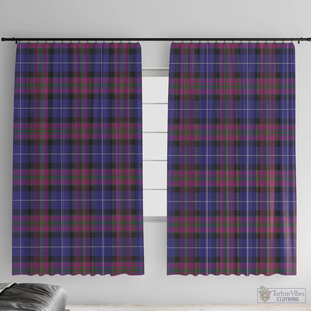 Pride of Scotland Tartan Window Curtain