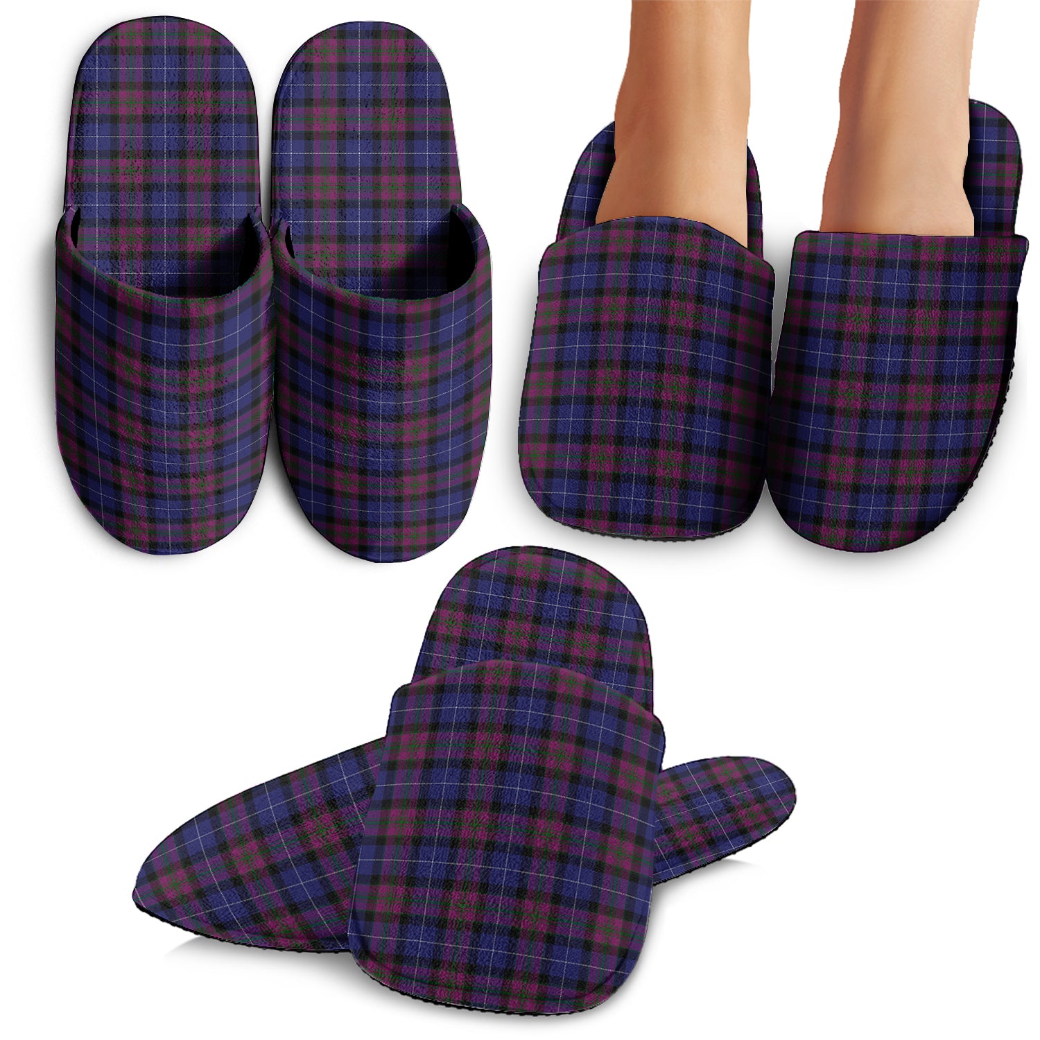 Pride of Scotland Tartan Home Slippers - Tartan Vibes Clothing