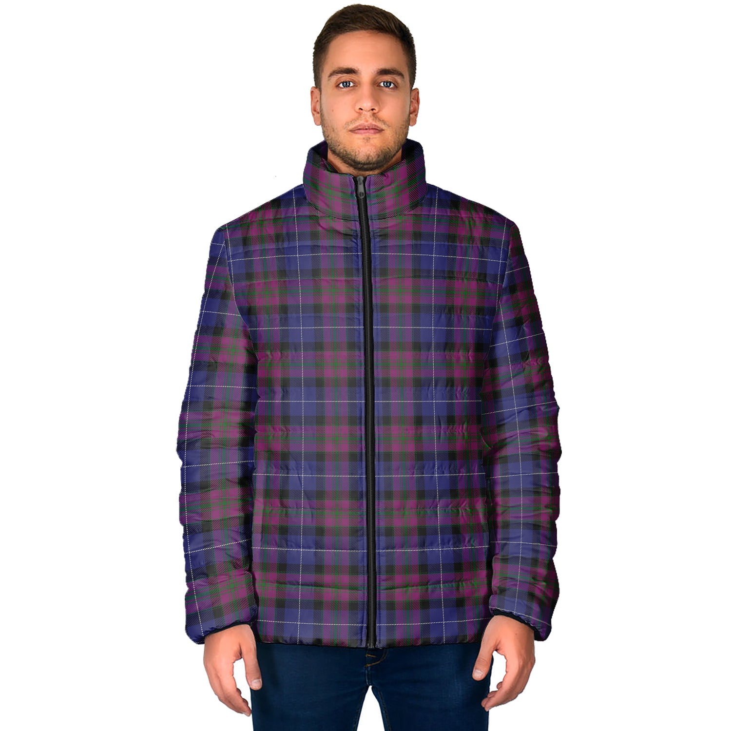 Pride of Scotland Tartan Padded Jacket - Tartan Vibes Clothing
