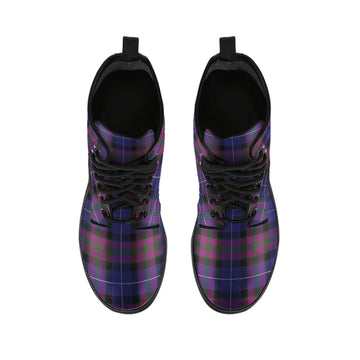 Pride of Scotland Tartan Leather Boots