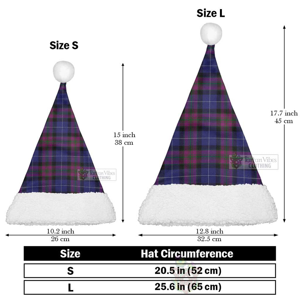 Pride of Scotland Tartan Christmas Santa Hats Christmas Hat L 25.6in (65cm) - Tartan Vibes Clothing