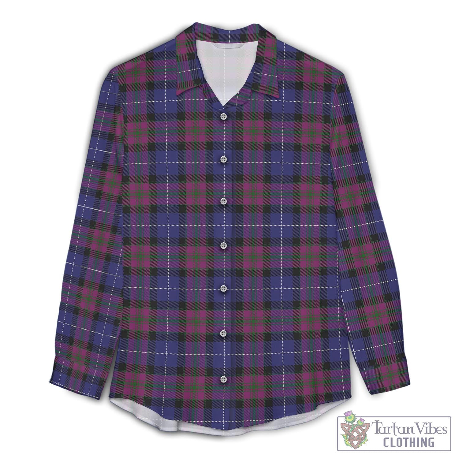 Pride of Scotland Tartan Women's Casual Shirt - Tartan Vibes Clothing