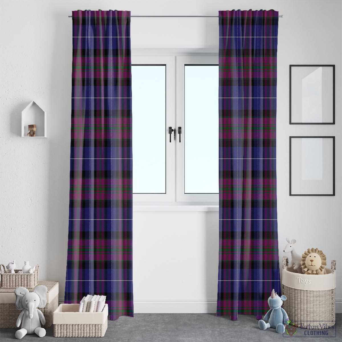 Pride of Scotland Tartan Window Curtain