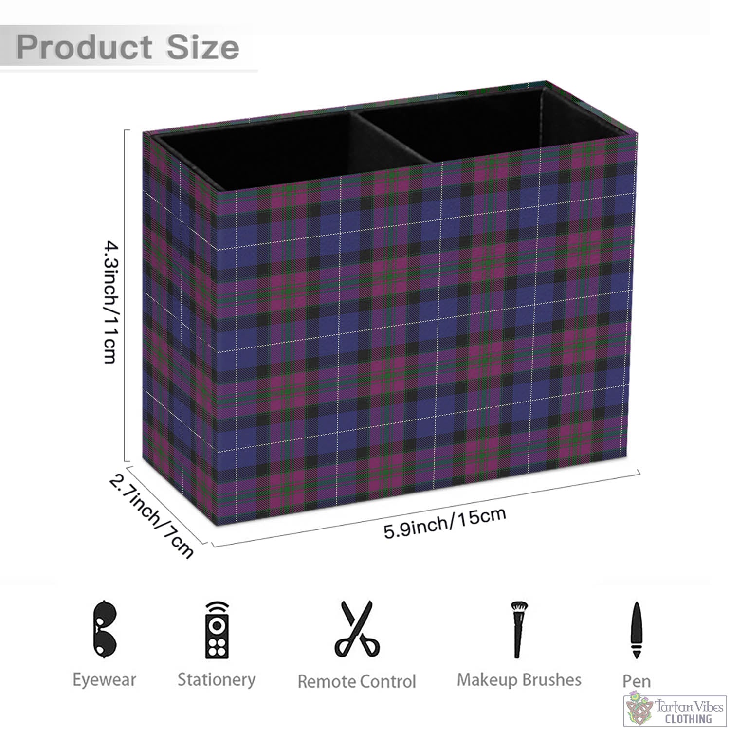 Pride of Scotland Tartan Pen Holder - Tartan Vibes Clothing