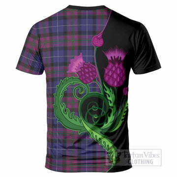 Pride of Scotland Tartan T-Shirt Traditional Scottish Thistle
