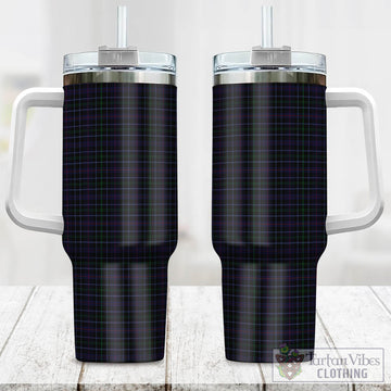 Pride (Wales) Tartan Tumbler with Handle One Size 40 OZ - Tartan Vibes Clothing
