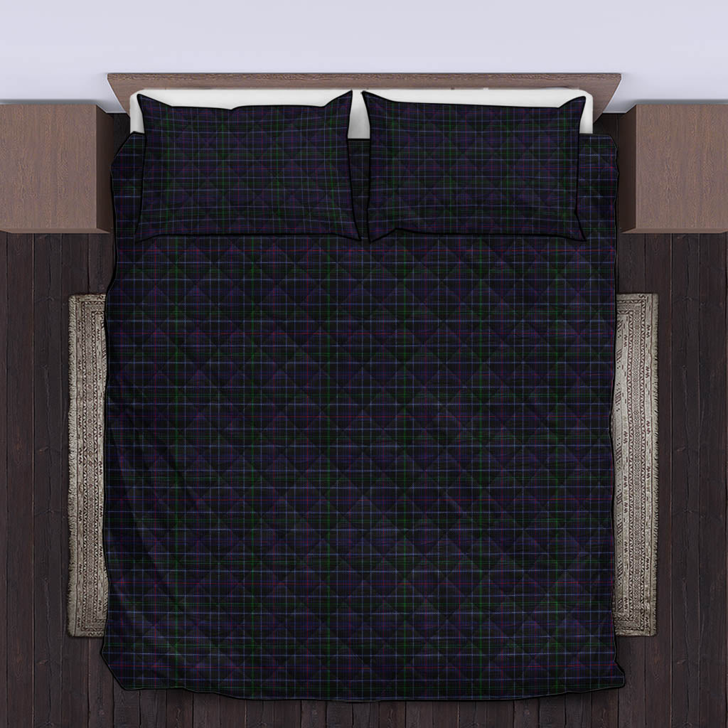 Pride (Wales) Tartan Quilt Bed Set King - Tartan Vibes Clothing