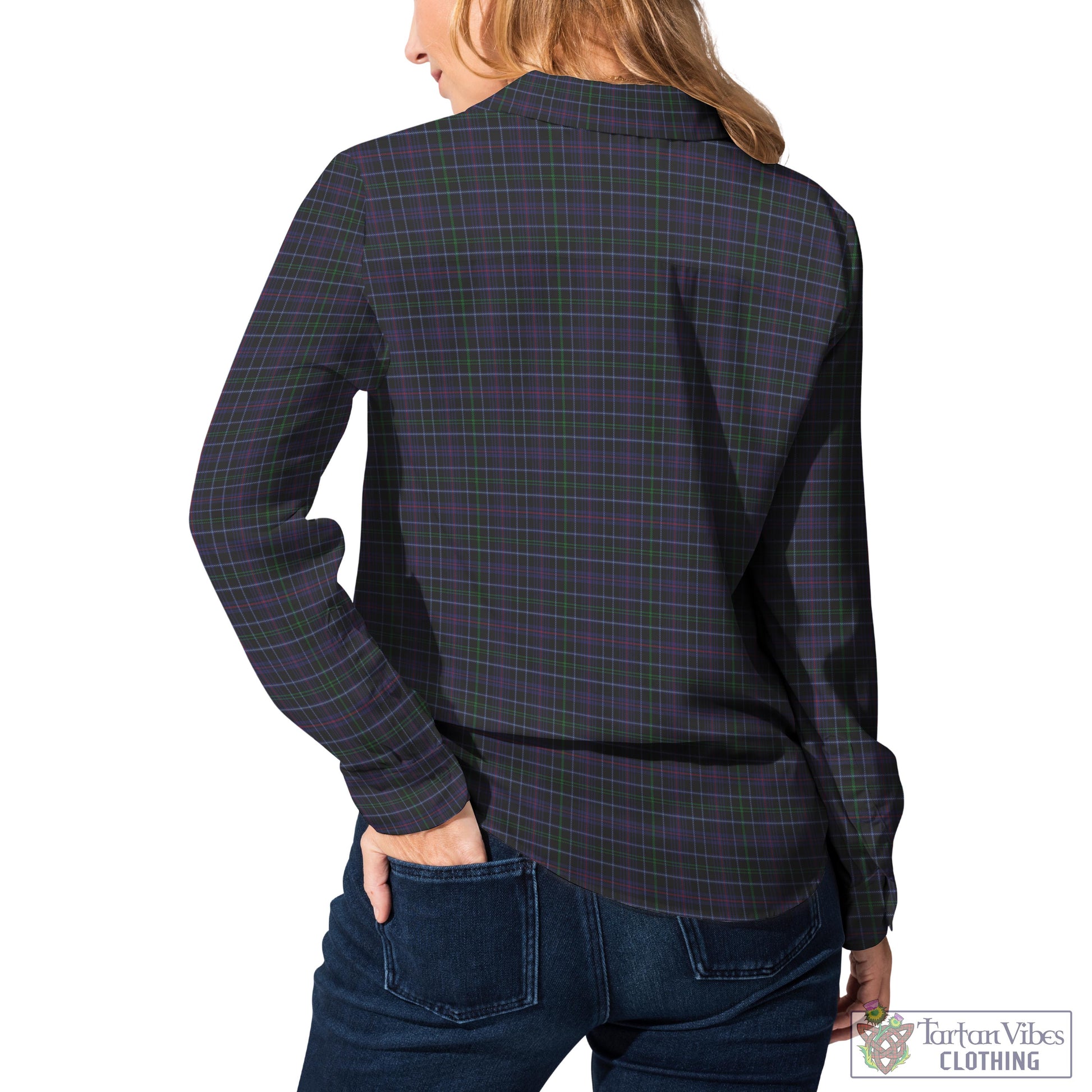 Pride (Wales) Tartan Women's Casual Shirt Female - Tartan Vibes Clothing