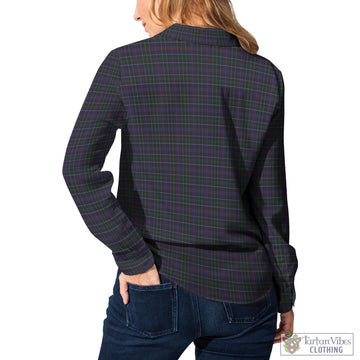 Pride (Wales) Tartan Women's Casual Shirt Female - Tartan Vibes Clothing
