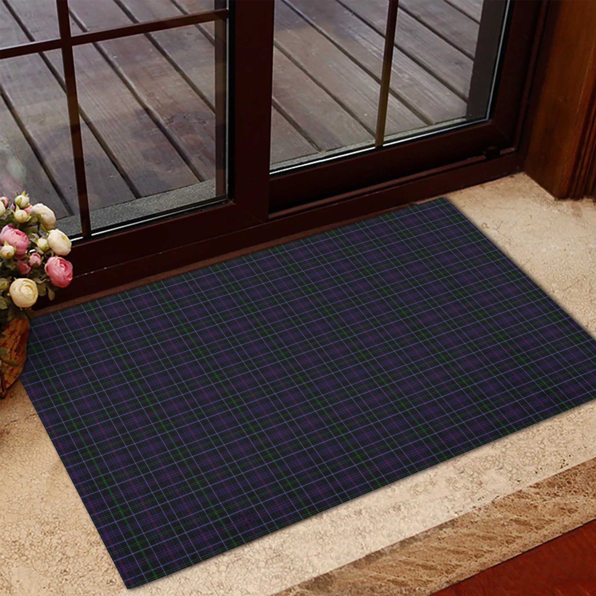 Pride (Wales) Tartan Rubber Doormat L 60*90cm - Tartan Vibes Clothing