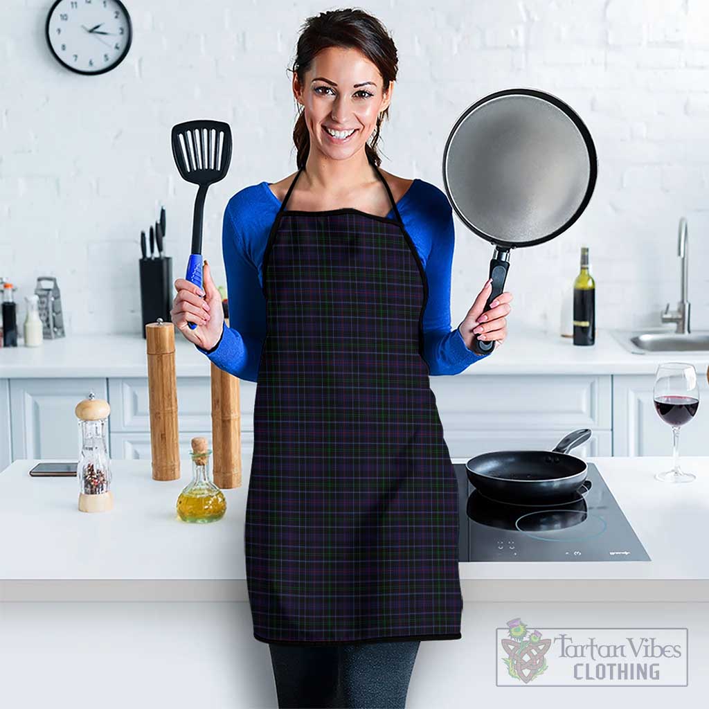 Pride (Wales) Tartan Apron Black - Tartan Vibes Clothing