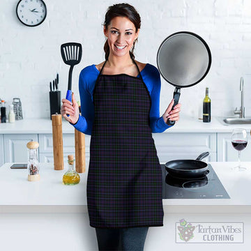 Pride (Wales) Tartan Apron Black - Tartan Vibes Clothing