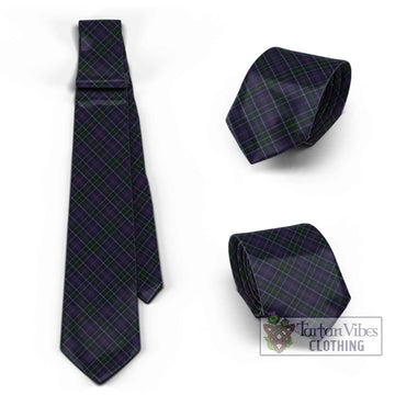 Pride (Wales) Tartan Classic Necktie Cross Style Necktie One Size - Tartan Vibes Clothing