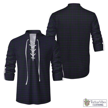 Pride (Wales) Tartan Men's Scottish Traditional Jacobite Ghillie Kilt Shirt Men - Tartan Vibes Clothing