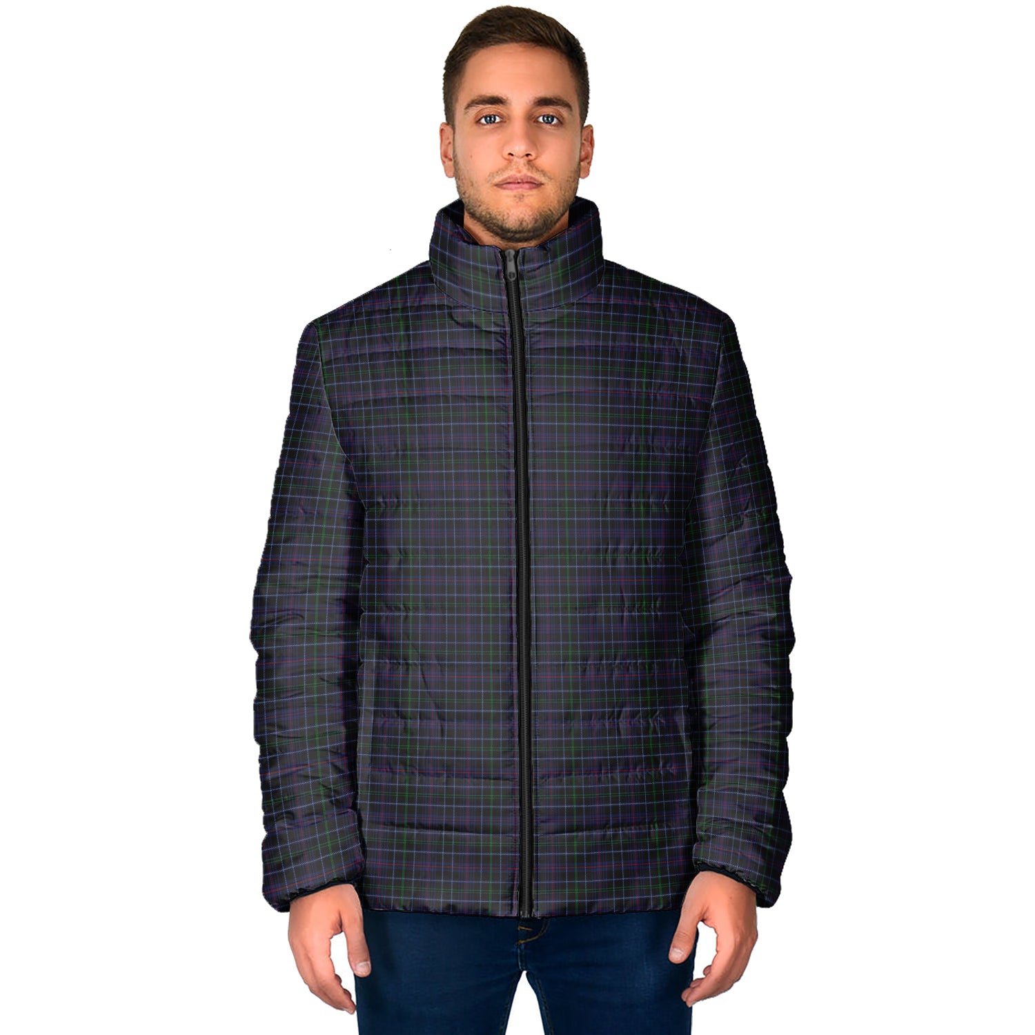 Pride (Wales) Tartan Padded Jacket - Tartan Vibes Clothing