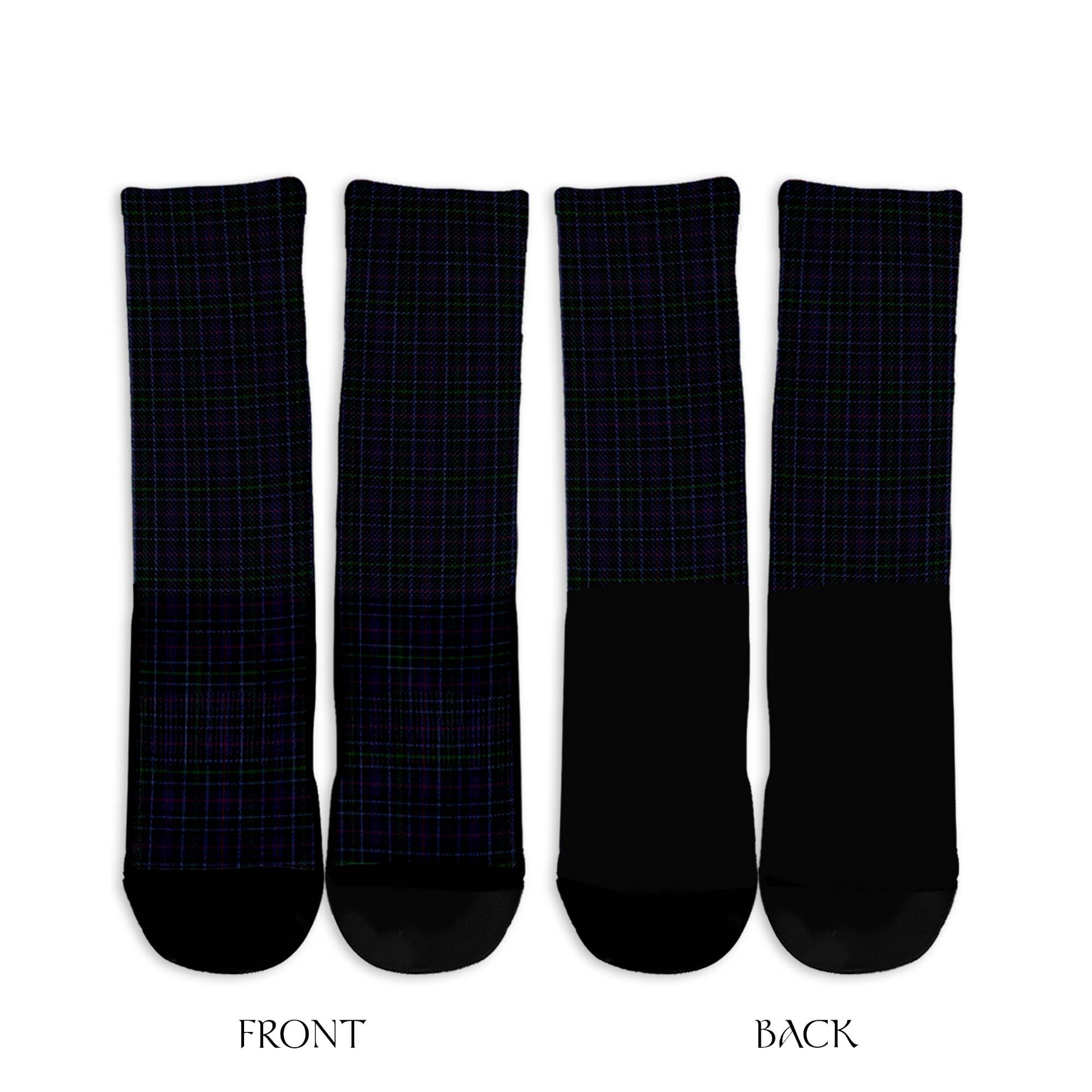 Pride (Wales) Tartan Crew Socks - Tartan Vibes Clothing