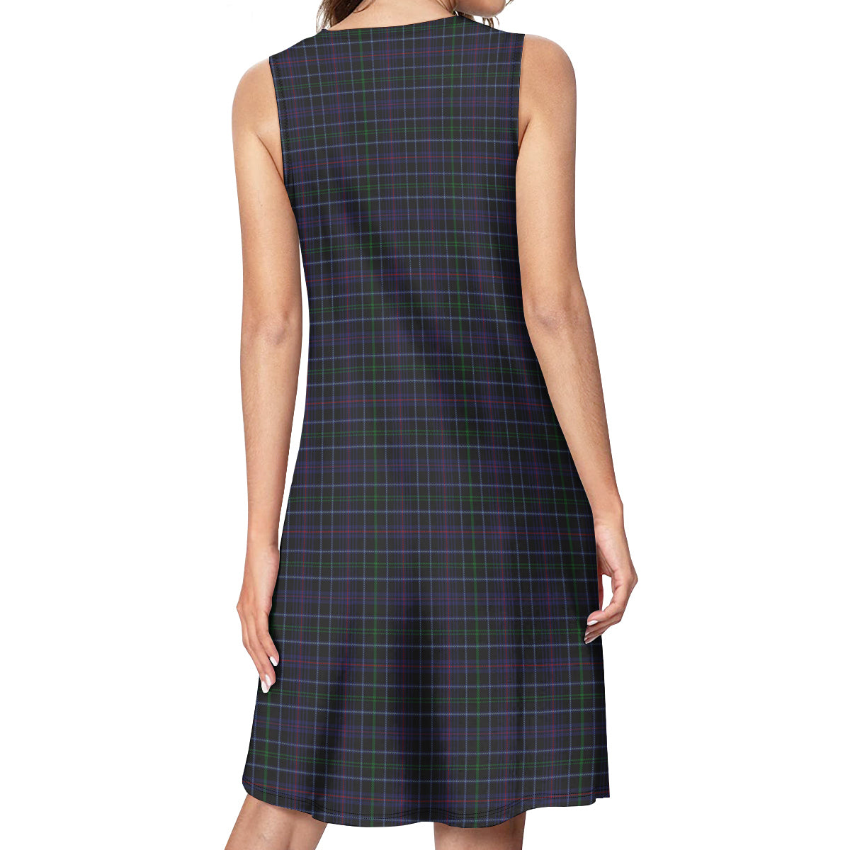 Pride (Wales) Tartan Womens Casual Dresses - Tartan Vibes Clothing