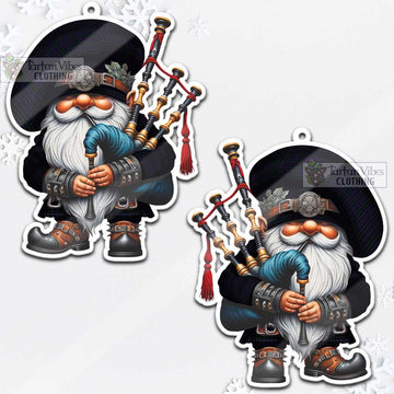 Pride (Wales) Tartan Bagpiper Gnome Christmas Ornament - Tartan Vibes Clothing