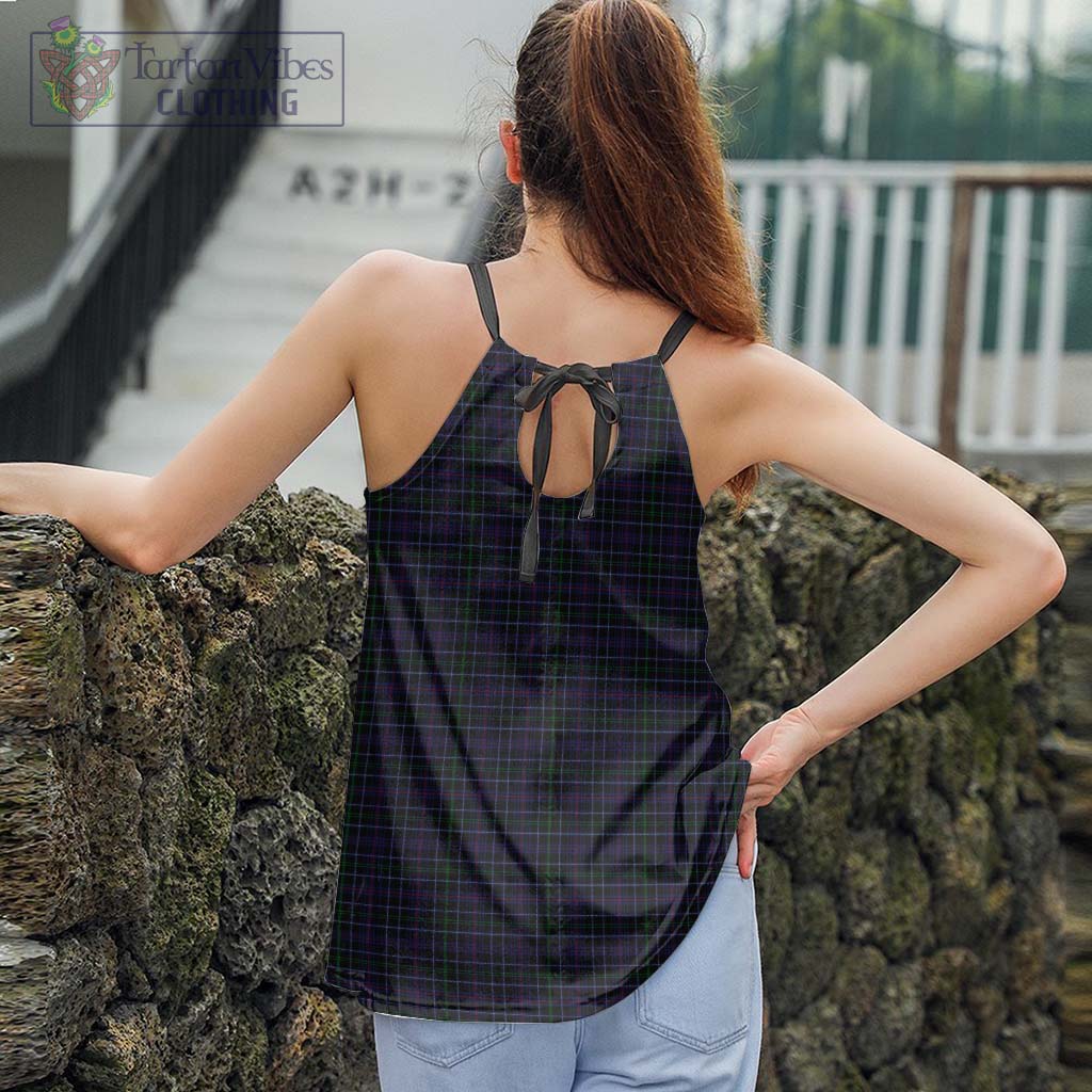 Pride (Wales) Tartan Loose Halter Neck Camisole - Tartan Vibes Clothing
