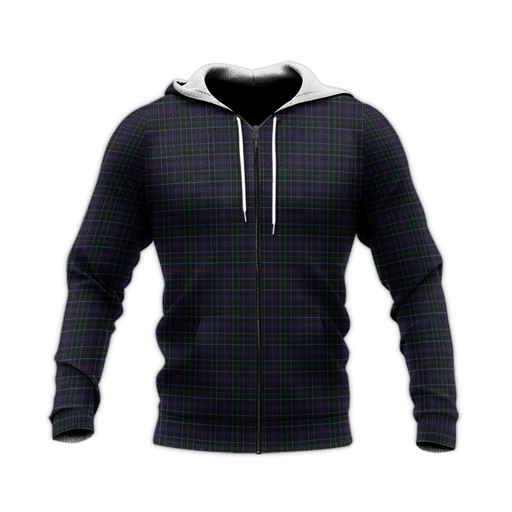 Pride (Wales) Tartan Knitted Hoodie - Tartan Vibes Clothing