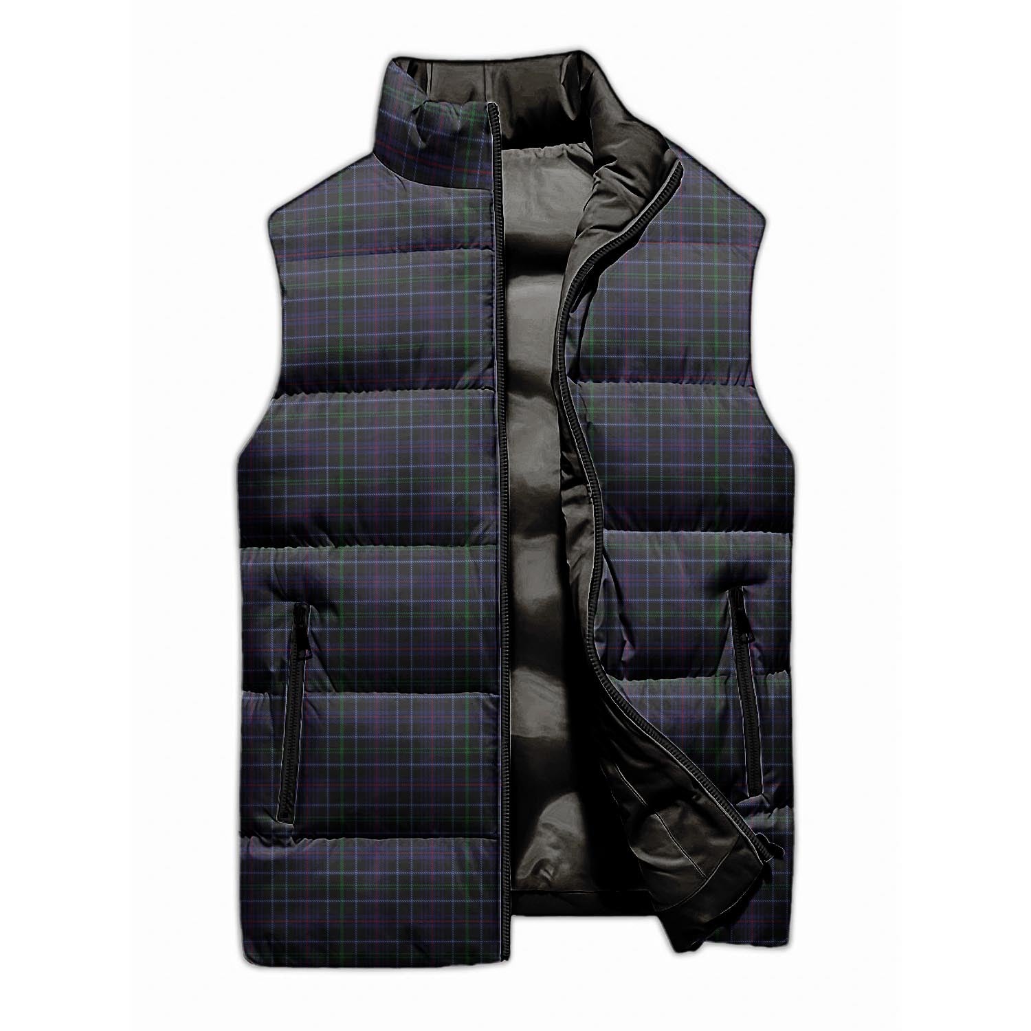 Pride (Wales) Tartan Sleeveless Puffer Jacket Unisex M - Tartan Vibes Clothing