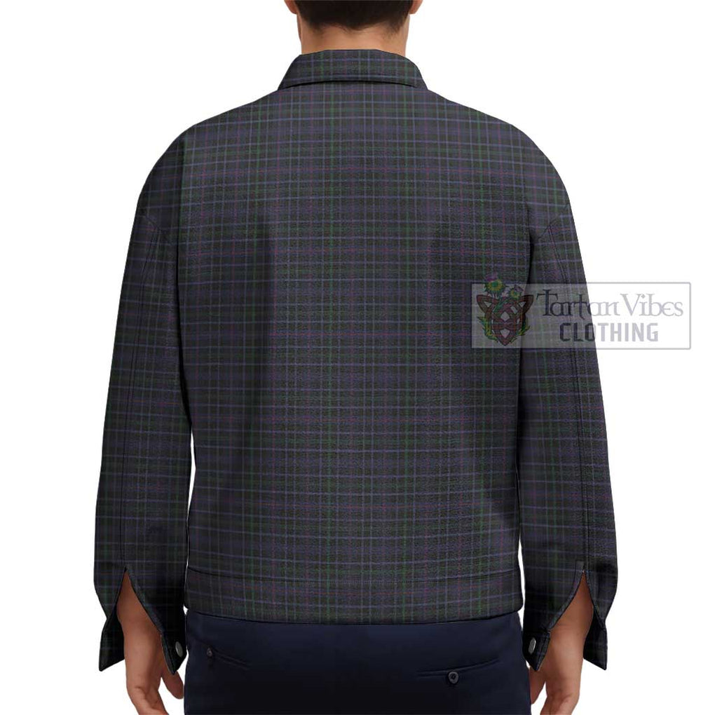 Pride (Wales) Tartan Unisex Lapel Cotton Jacket - Tartan Vibes Clothing