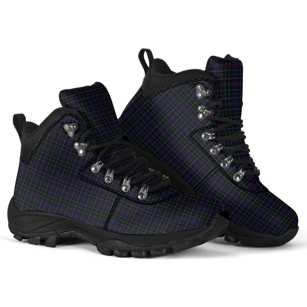 Pride (Wales) Tartan Alpine Boots - Tartan Vibes Clothing