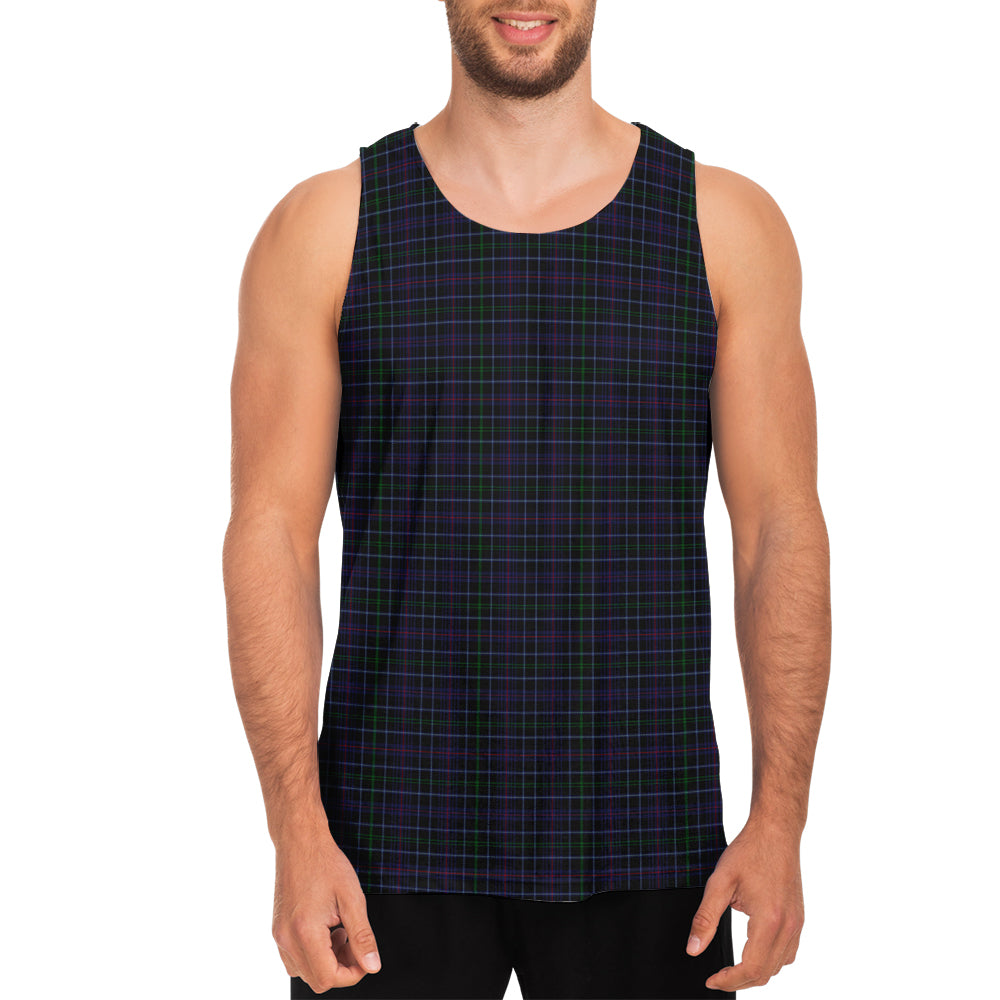 Pride (Wales) Tartan Mens Tank Top - Tartan Vibes Clothing